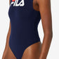 Fila Women's Donata Bodysuit Blue Size X-Large