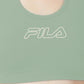 Fila Women's Bloom Logo Pullover Jersey Sports Bra Green Size 2X