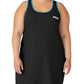 Fila Women's Logo Tank Dress Black Size 4X