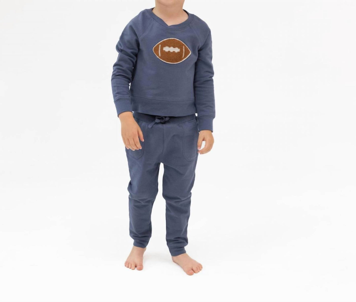 Angel Dear - Unisex Toddler Football Raglan Sweatshirt & Jogger Set