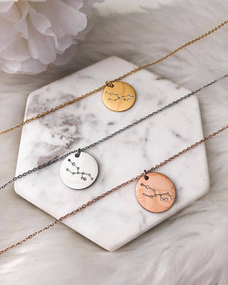 Kinsley Armelle - Women's Taurus Necklace