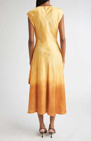 Jason Wu - Smudged Canvas Asymmetrical Dress