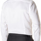 Eton Men's Slim Fit Diamond Weave Tuxedo Shirt White Size 16