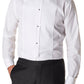 Eton Men's Slim Fit Pleated Bib Tuxedo Shirt White Size 17