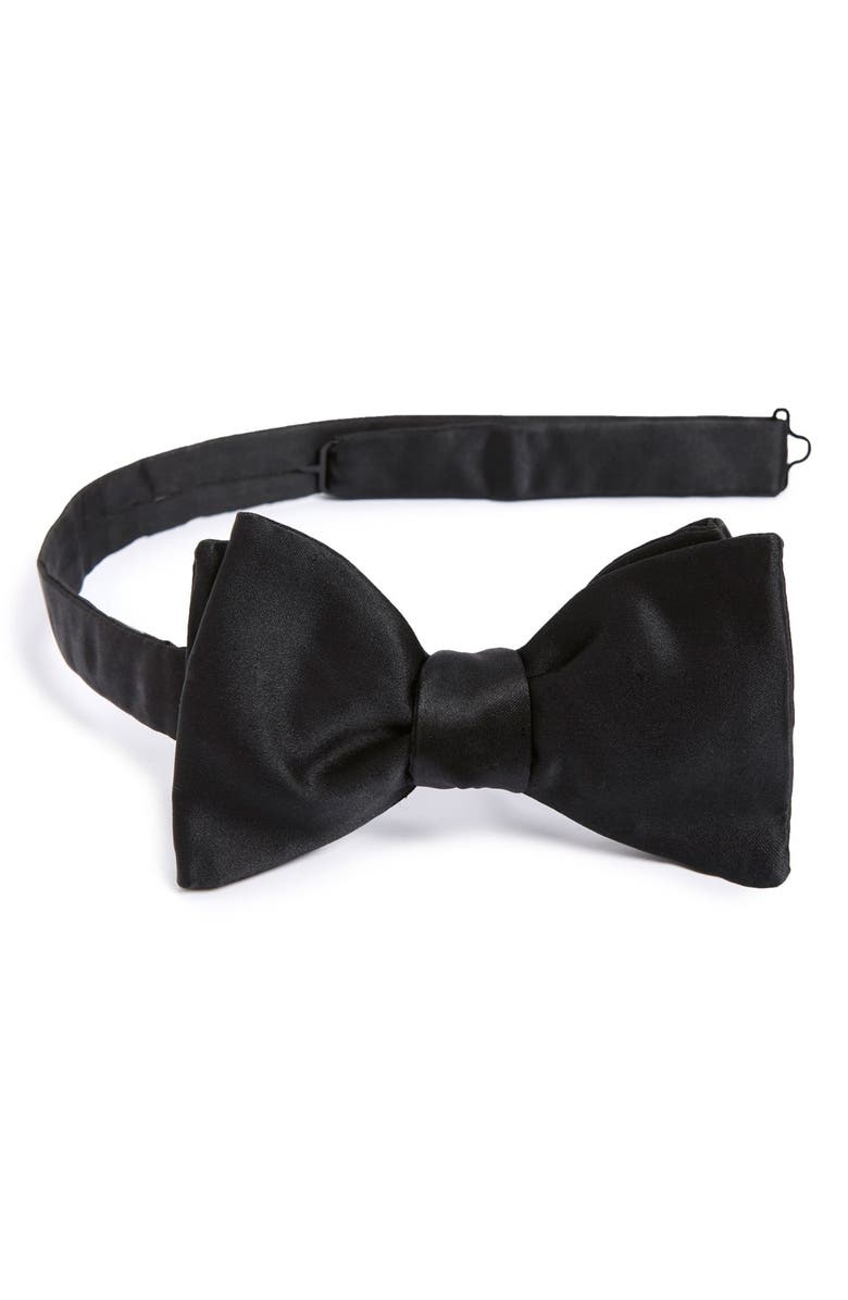 Eton Men's Silk Bow Tie Black Size Regular
