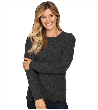 Fjallraven Women's Ovik Structure Sweater Gray Size X-Large