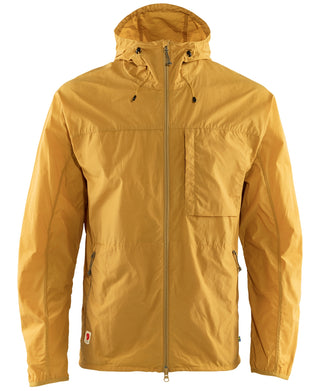 Fjallraven Men's High Coast Wind Jacket Yellow Size Medium