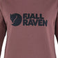 Fjallraven Women's Cotton Logo Sweater Purple Size Medium