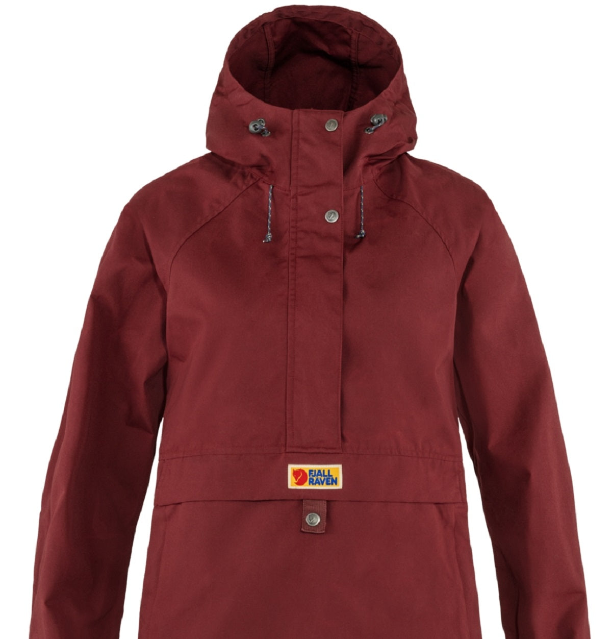 Fjallraven Women's Vardag Anorak Jacket Red Size Small