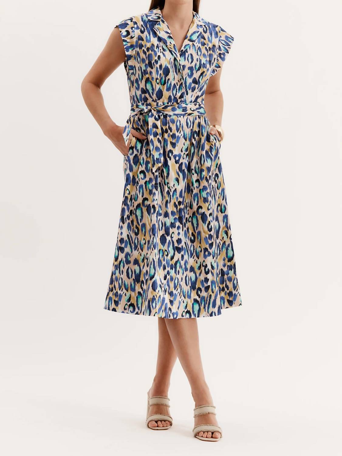 Tyler Boe - Paige Leopard Print Dress