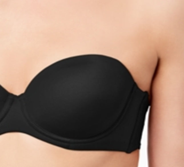 INC International Concepts Women's Multi Way Strapless Bra Black Size 34D