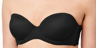 INC International Concepts Women's Multi Way Strapless Bra Black Size 34D