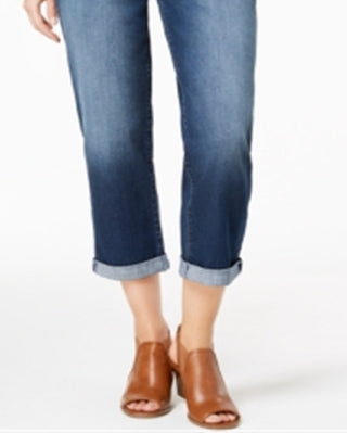 Style & Co Women's Curvy Marseille Wash Skinny Jeans Blue Size 8 Petite