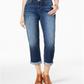 Style & Co Women's Curvy Marseille Wash Skinny Jeans Blue Size 8 Petite