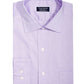 Club Room Men's Slim Fit Stretch Easy Care Pinpoint Solid Dress Shirt Purple Size 32-33