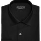 Alfani Men's Regular Fit Stretch Performance Solid Dress Shirt Black Size 14X32X33