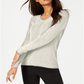 Karen Scott Women's Cotton Ribbed Sweater Gray Size XX-Large