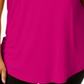 JM Collection Women's Crewneck Stretch T-Shirt Pink Size 3X