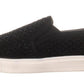 Material Girl Women's Eidyth Embellished Skimmer Shoes Black Size 7.5 M