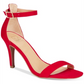 Material Girl Women's Blaire Two Piece Dress Sandals Red Size 11 M