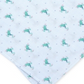 Bar III Men's Frog Striped Business Pocket Square Blue Size  Regular