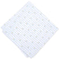 Bar Iii Mens Tossed Tulip Cotton Striped Pocket Square White One Size