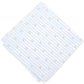 Bar Iii Mens Tossed Tulip Cotton Striped Pocket Square White One Size