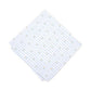 Bar Iii Mens Tossed Tulip Cotton Striped Pocket Square White One Size
