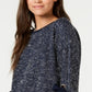 Charter Club Women's 3/4 Sleeve Bow Trim Top Blue Size XX-Large