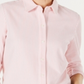 Charter Club Women's Long Sleeve Button up Top Pink Size Medium