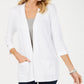 Karen Scott Women's Cotton Cozy Cardigan White Size Petite Large