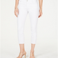 INC International Concepts Women's Skinny Cropped Jeans White Size 16 Petite