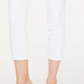 INC International Concepts Women's Skinny Cropped Jeans White Size 16 Petite