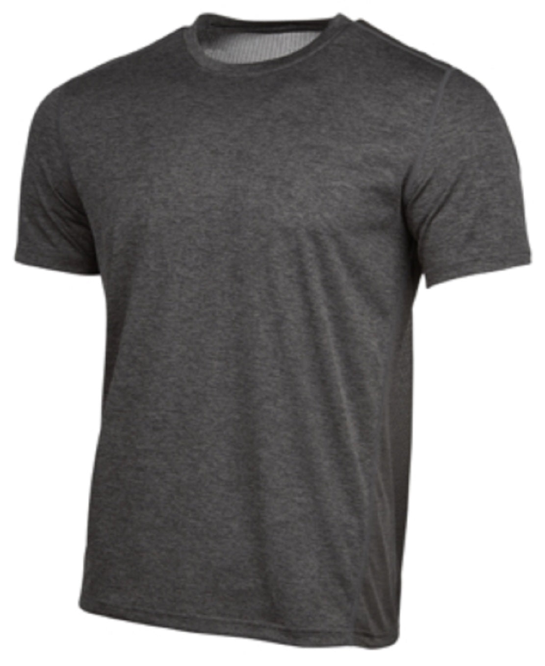 ID Ideology Men's Core Crew Neck Mesh Back T-Shirt Gray Size Medium