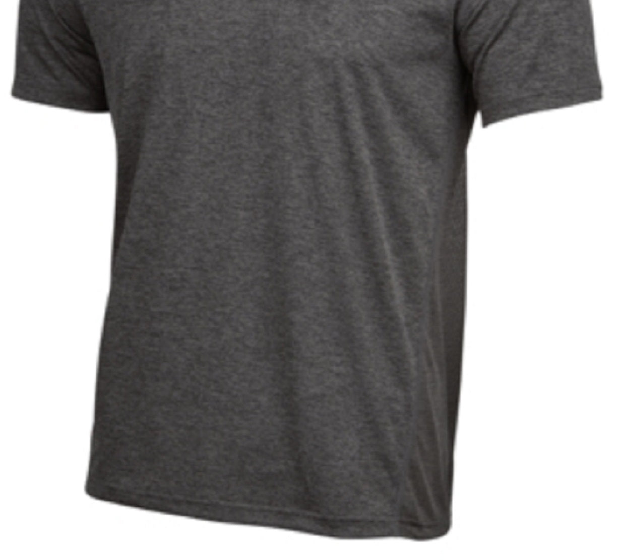 ID Ideology Men's Core Crew Neck Mesh Back T-Shirt Gray Size Medium