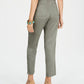 Style & Co Women's Tapered Utility Pants Olive Green Size 6