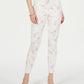 Style & Co Women's Floral Print Skinny Jeans Brown Size 4
