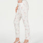 Style & Co Women's Floral Print Skinny Jeans Brown Size 4