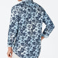 INC International Concepts Men's Peter Cotton Button Down Casual Shirt Blue Size XXX-Large