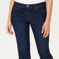 Charter Club Women's Tummy Control Bristol Capri Jeans Blue Size 8