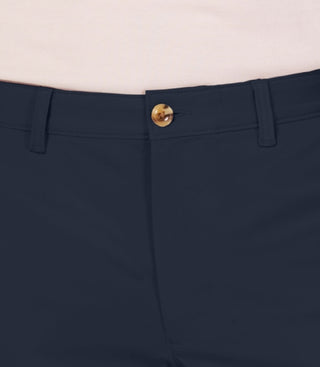 Club Room Men's Regular-Fit 9 4-Way Stretch Shorts Blue Size 40