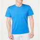Club Room Men's Pocket Short Sleeve T-Shirt Blue Size Medium