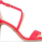 Thalia Sodi Women's Darria2 Fabric Open Toe Formal T-Strap Sandals Red Size 8.5 M