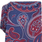 Tasso Elba Men's Lyle Silk Blend Embroidered Neck Tie Red Size Regular