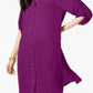 Alfani Women's Roll Tab Tunic Shirt -Fucsia Size Small