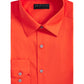 Alfani Men's Collared Dress Shirt Orange Size Large