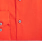 Alfani Men's Collared Dress Shirt Orange Size Large