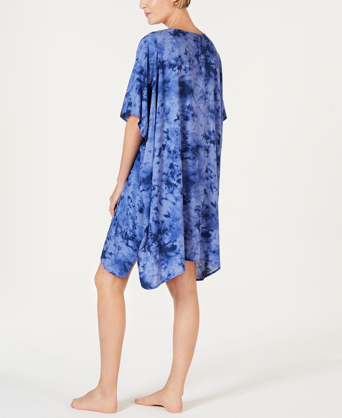 Jenni Women's Comfy Sleepwear Wrap Robe Blue Size OS