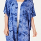 Jenni Women's Comfy Sleepwear Wrap Robe Blue Size OS