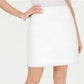 Charter Club Women's Skort White Size 16 Petite